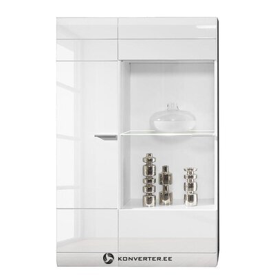 White high gloss display cabinet (carero)