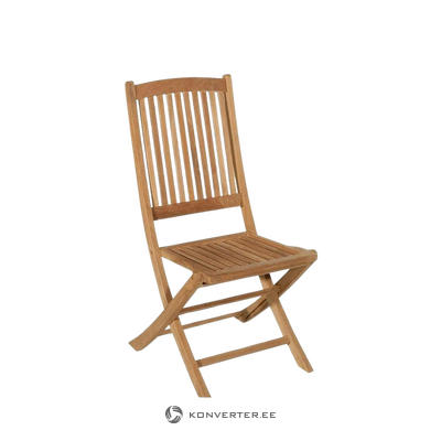 Solid wood garden chair fun (dpi) intact