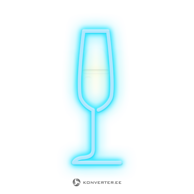 Ledus zils LED apgaismojums šampanietis (candyshock)