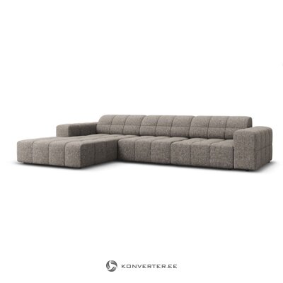 Harmaa chenille kangas modulaarinen sohva chicago (cosmopolitan) 284x166