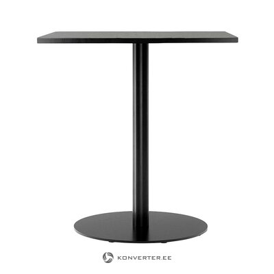 Black dining table (menu) (with beauty defects, hall sample)