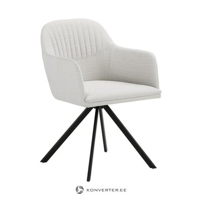 Gray-black swivel chair (lola)