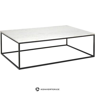 Gray marble coffee table (alys) (whole, in box)