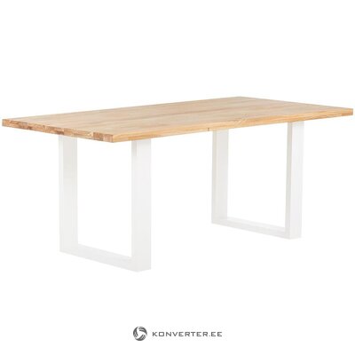 Solid wood dining table (jill &amp; jim designs) (whole, in box)