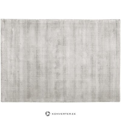 Light gray-beige viscose rug (jane) (hall sample, with beauty defect)