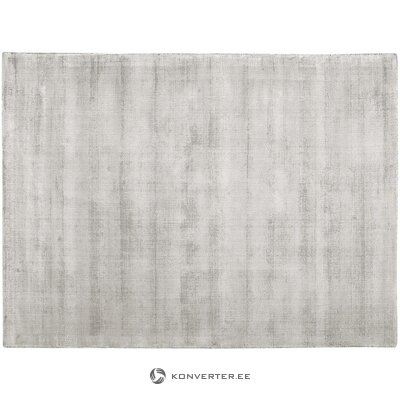 Серый коврик из вискозы jane 3x4м