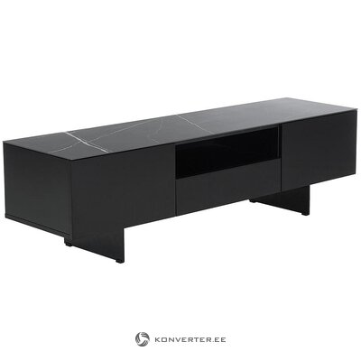Marble imitation TV stand (fiona) (with strong flaws, hall sample)