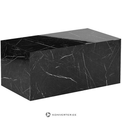 Marble imitation coffee table (lesley) (hall sample, small beauty defect)