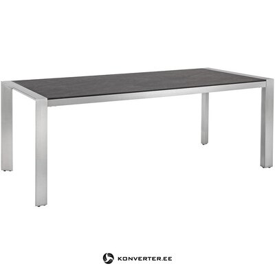Marmorijäljitelmä puutarhapöytä mesa (bizzotto) kauneusvirheillä