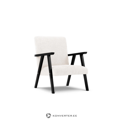 Balts krēsls brūns (micadoni)