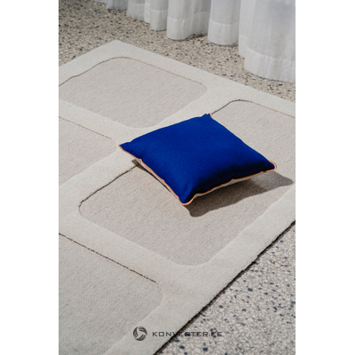 Mėlynos-smėlio spalvos pagalvė dvu (noomaa) 40x40 visa