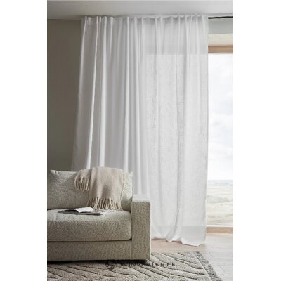 Curtain 1pc (teja wide) 270x300 white