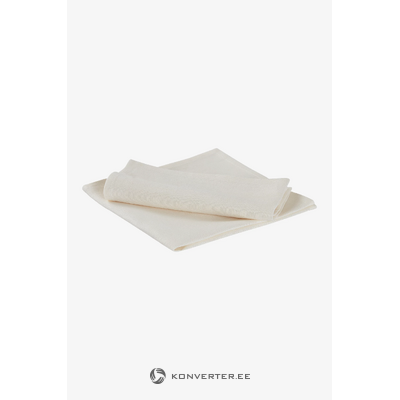 Set of white napkins 2 pcs (eli) 45x45