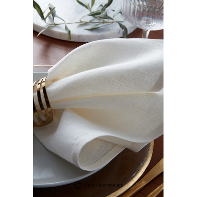 Set of white napkins 2 pcs (eli) 45x45