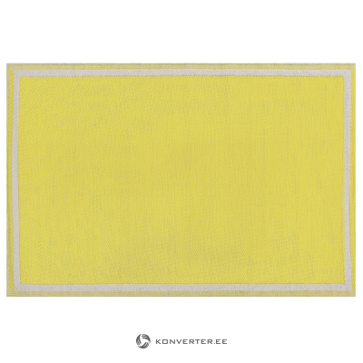 Keltainen sisä- ja ulkomatto (etawah) 120x180