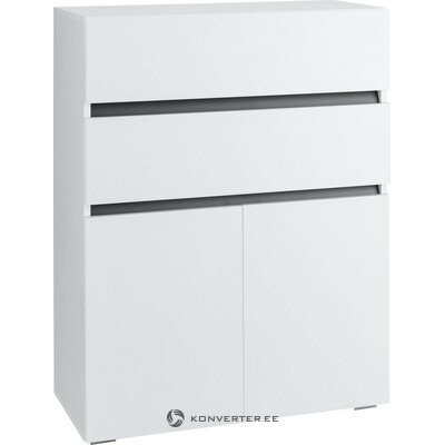 White cabinet with 2 drawers and 2 doors (wisla)