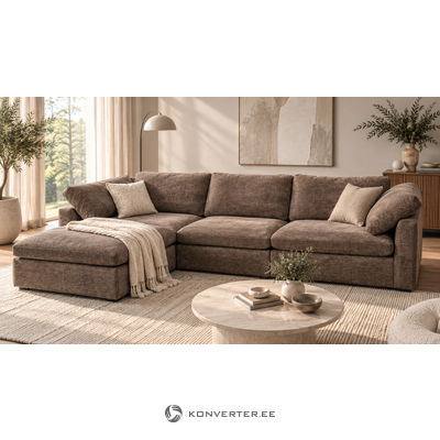 Falkenberg Chaise Longue Sofa Brown
