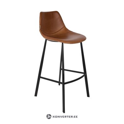 Brown-black bar stool franky (dutchbone)