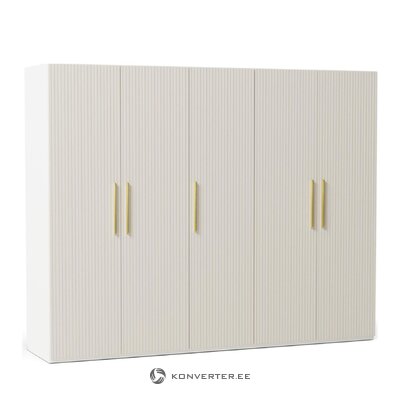 Valkoinen vaatekaappi (Simone)