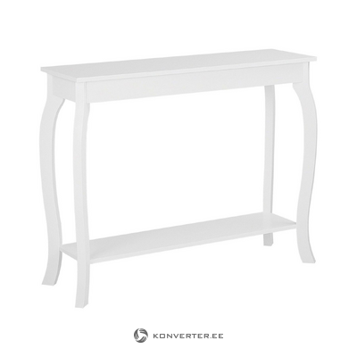 Белый консольный стол (хартфорд) 100х80