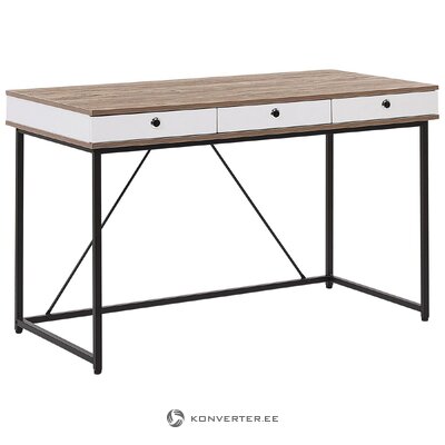 Rašomasis stalas su 3 stalčiais (hinton) 120x60