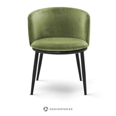 Light Green Velvet Chair Cameron (Eichholtz) (replica)