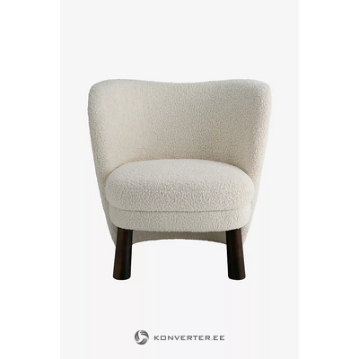 Isabay white armchair intact