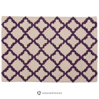Beige-purple rug (jill &amp; jim)