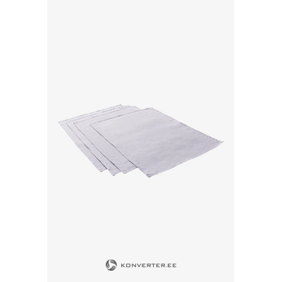 Violetais galda paklājiņš 4 gab komplektā (jonie) 45x35