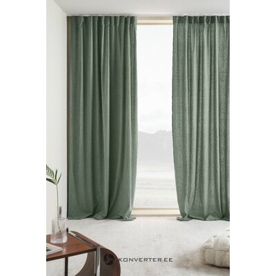 Green curtain 2 pcs (sadie) 137x200 (copy)