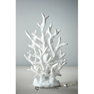 Balta dekoratīva figūra (koraļļi)