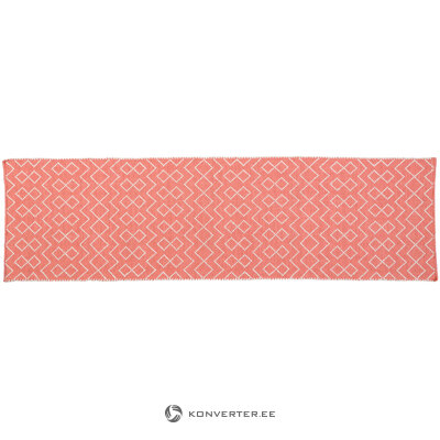 Sarkanbalts paklājs (līv interjers) 70x250cm