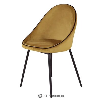 Yellow Velvet Dining Chair Maya