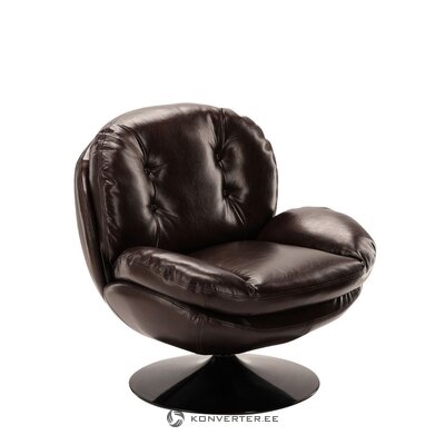 Must pöörlev tugitool (memento faux leather)