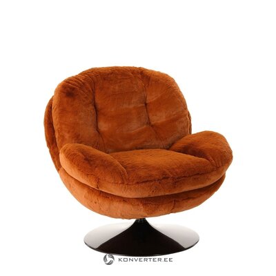 Terrakota pöörlev tugitool (memento faux fur)