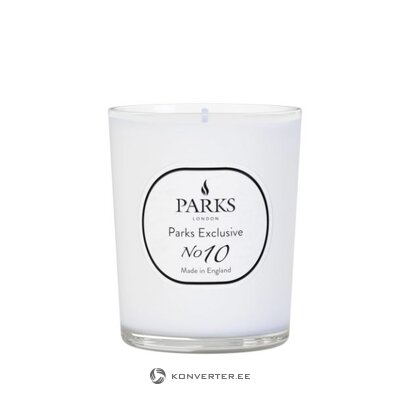 Scented candle exclusive no 10 (parks london) intact