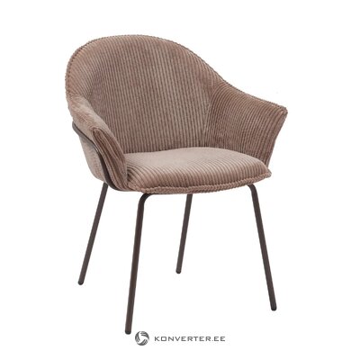 Ruda valgomojo kėdė Noma