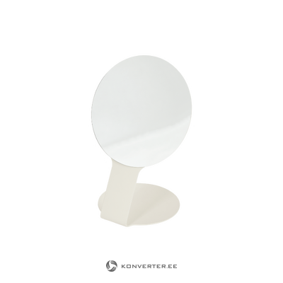 Baltas kosmetinis veidrodis feys (noomaa) nepažeistas