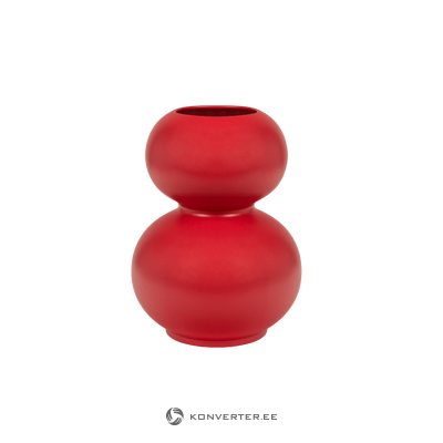Red flower vase tuga (noomaa) intact