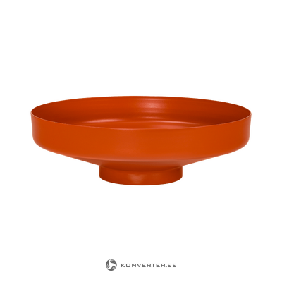 Orange decorative bowl vilu (noomaa) intact