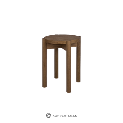 Dark brown round chair hopp (noomaa) intact