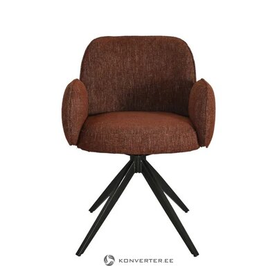Burgundy Swivel Dining Chair Osiris