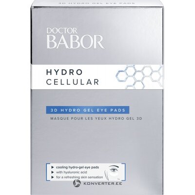 3d gels silmätyynyt hydro cellural (babor kosmetiikka) kokonaisena, laatikossa, näyte