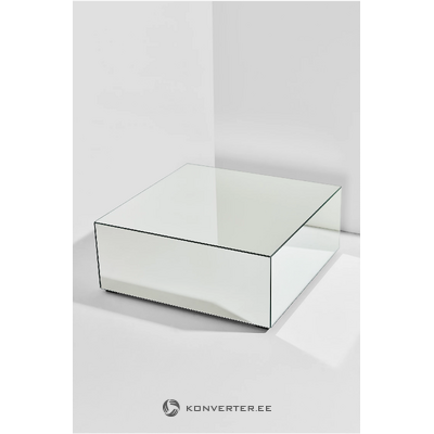 Зеркальный стеклянный журнальный столик (понти) 60х60