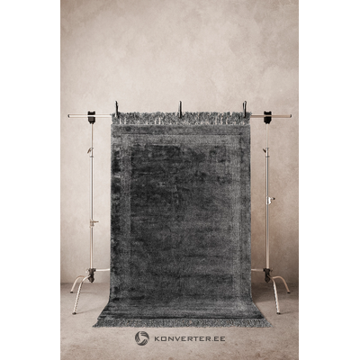 Gray viscose carpet (rome) 160x230