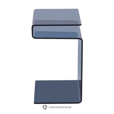 Blue Glass Side Table Savio