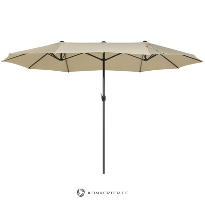 Beige parasol (sibilla) 2.7x4.6 m