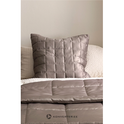 Light gray decorative pillowcase (plain) 65x65