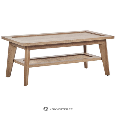 Vaalea puinen sohvapöytä (simla) 100x50