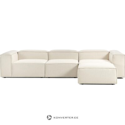 Kevyt ja suuri modulaarinen sohva rahilla (Lennon) 327 cm